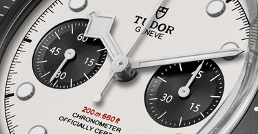 tudor chronograph watch panda dial