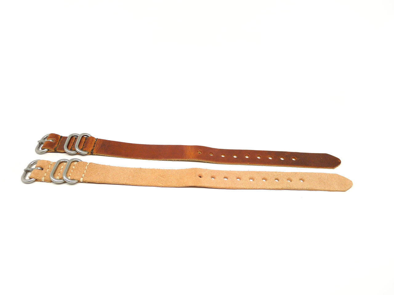 18mm Horween Leather Strap 2x Pack - Set 18-23