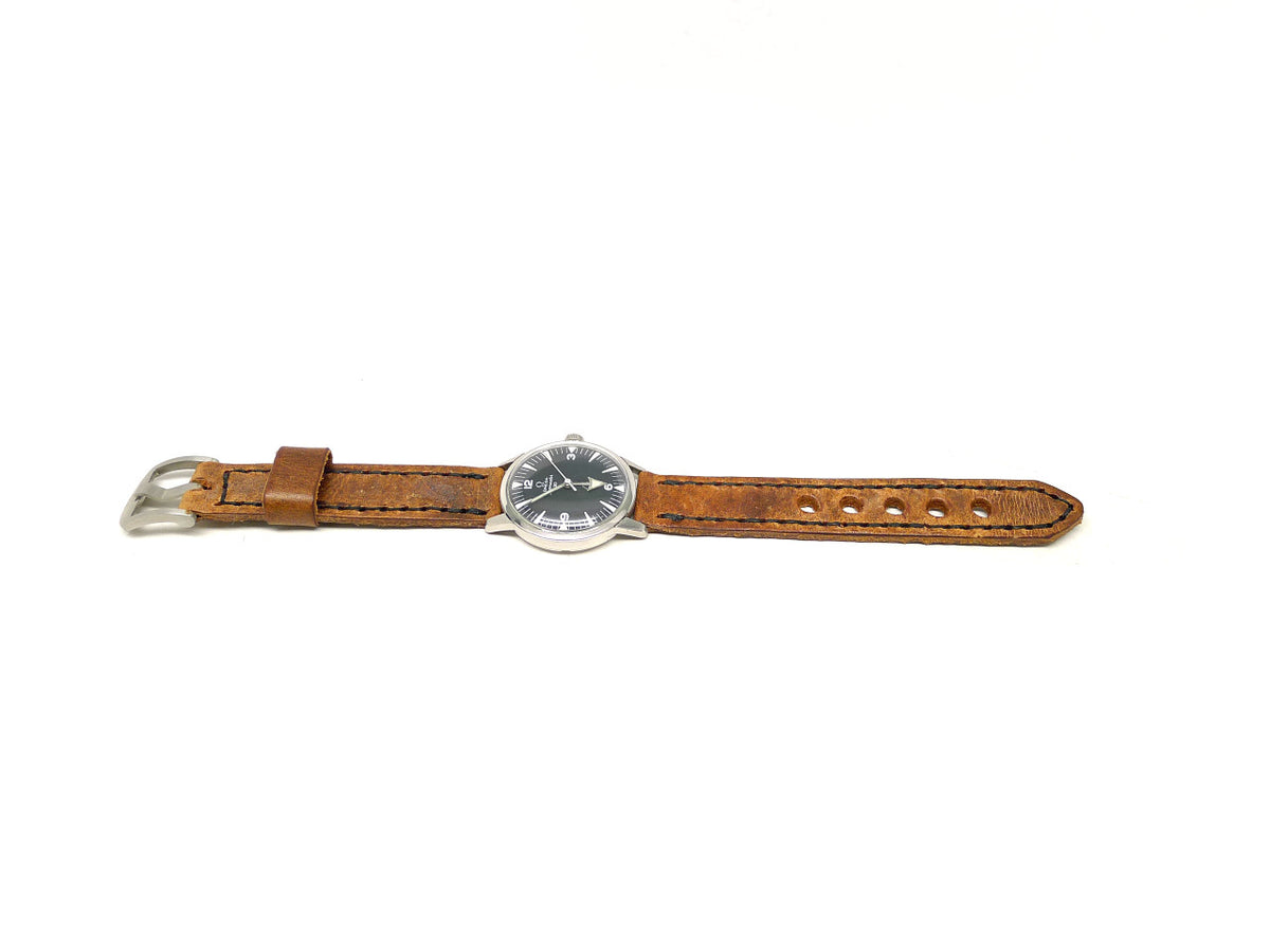 Full view of Aancic Watch Strap 18mm by Da Luca Straps