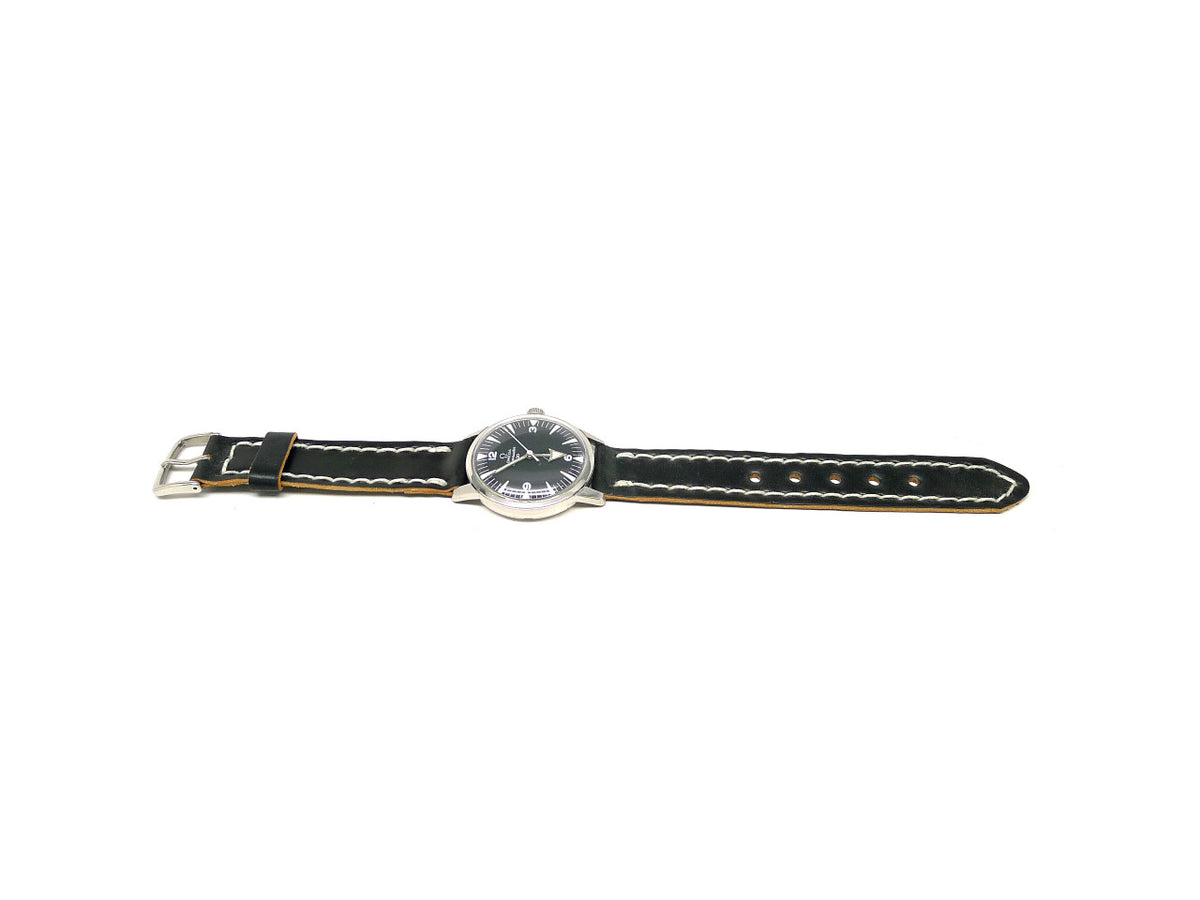 Full view of Annevah Watch Strap 18mm by Da Luca Straps