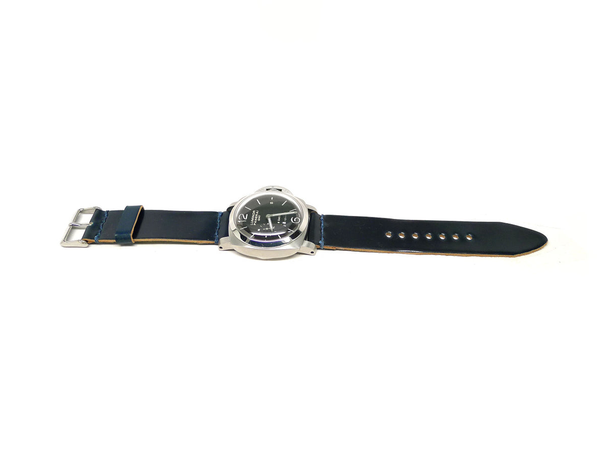 Full view of Bellvuen Watch Strap 24mm by Da Luca Straps