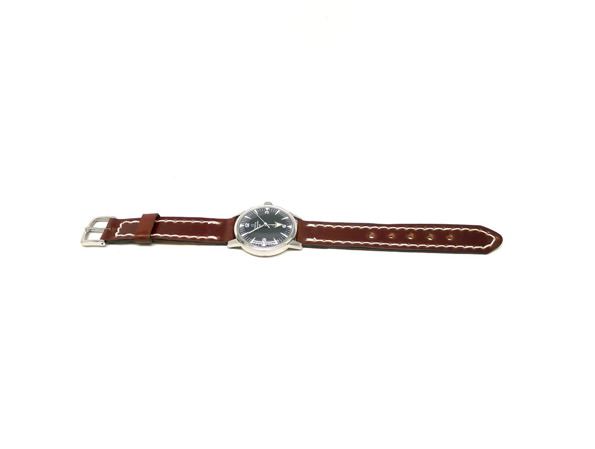 Full view of Bestwick Watch Strap 18mm by Da Luca Straps