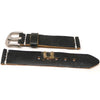 Vintage French Ammo Military Watch Band In Black By DaLuca Straps.