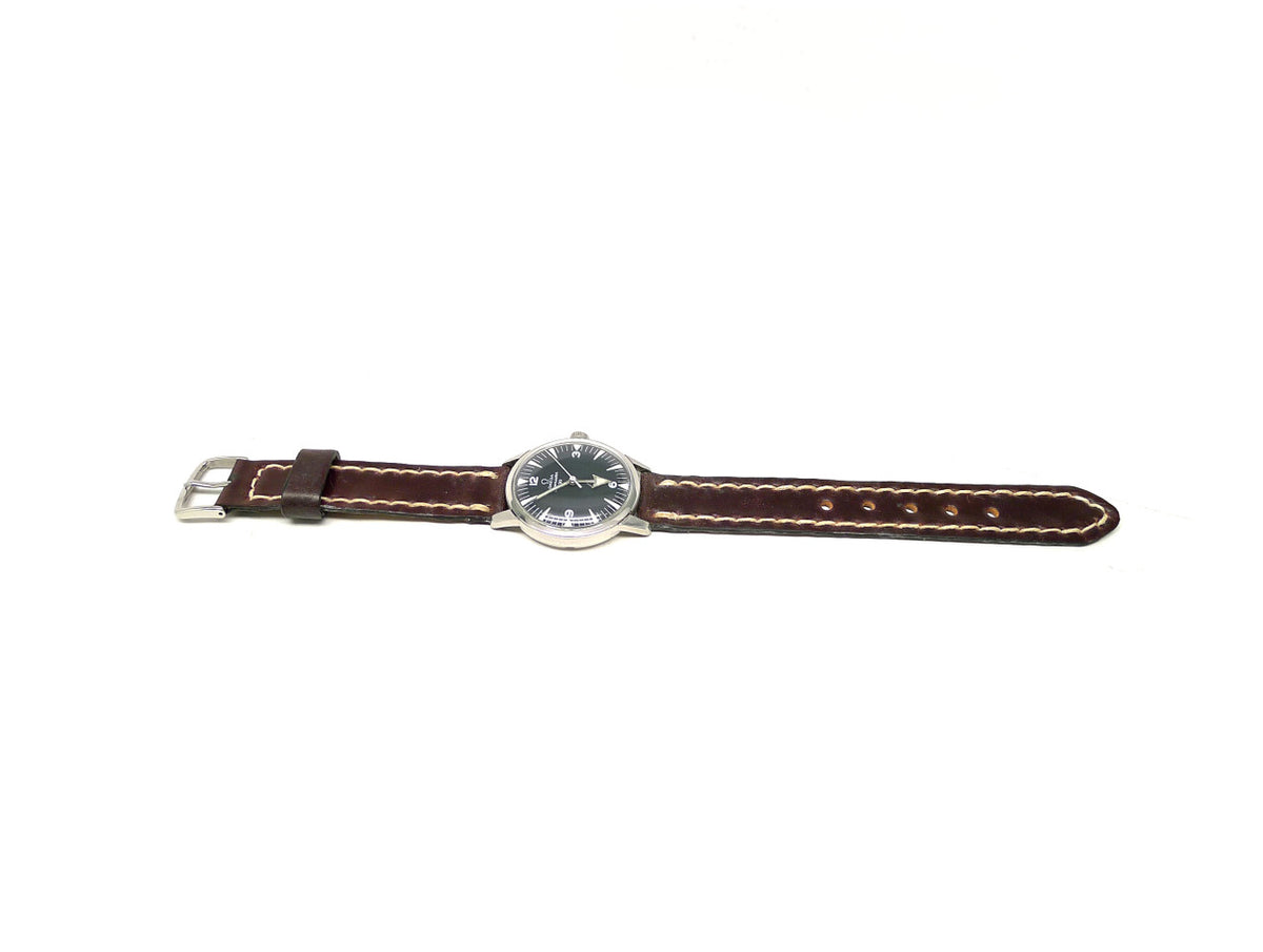 Full view of Campbell Watch Strap 18mm by Da Luca Straps