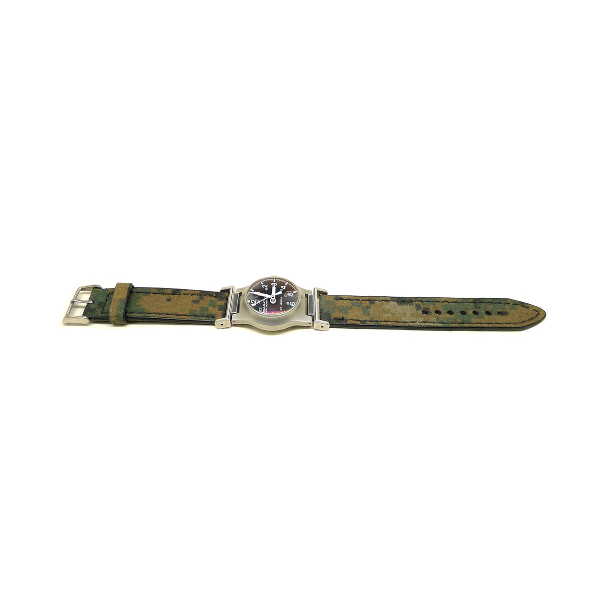 Full view of Chanji Watch Strap 22mm by Da Luca Straps