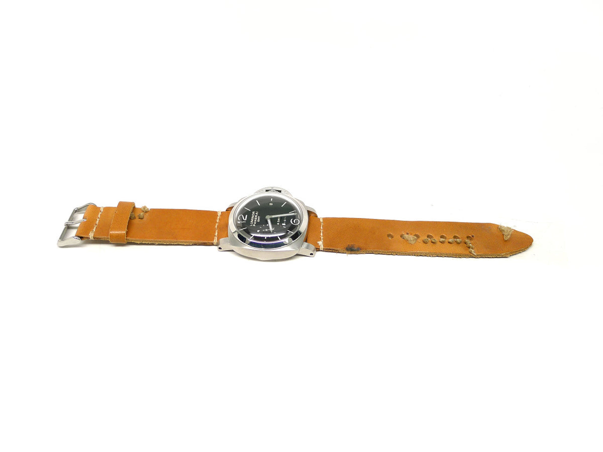Full view of Cleroonski Watch Strap 24mm by Da Luca Straps