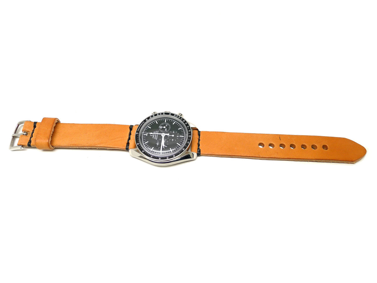 Full view of Deepan Watch Strap 20mm by Da Luca Straps