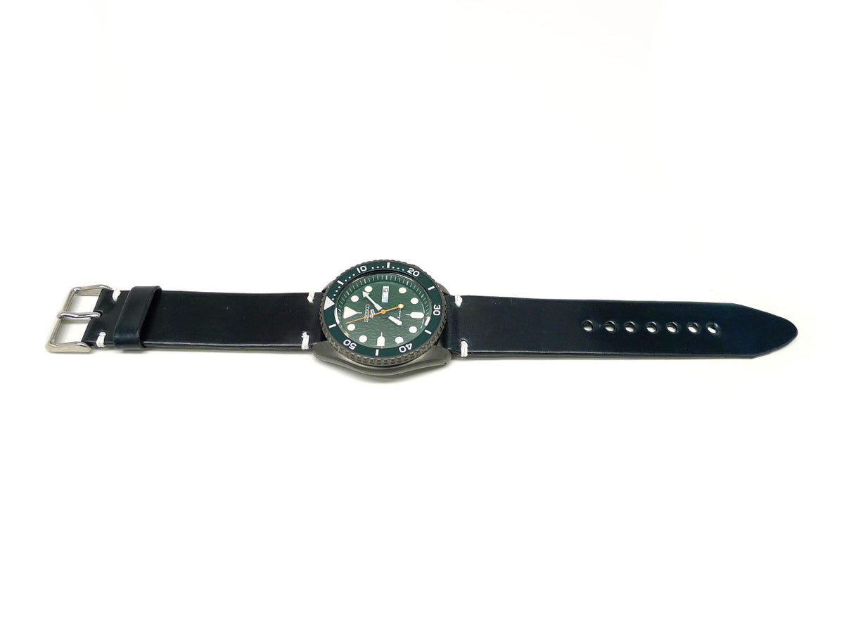 Full view of Dreuno Watch Strap 22mm by Da Luca Straps