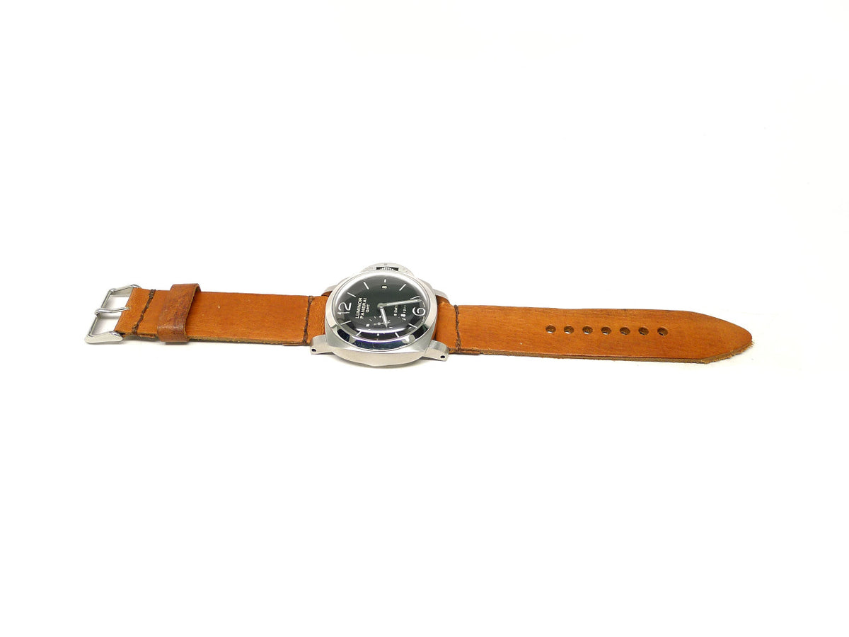 Full view of Dunglehof Watch Strap 24mm by Da Luca Straps
