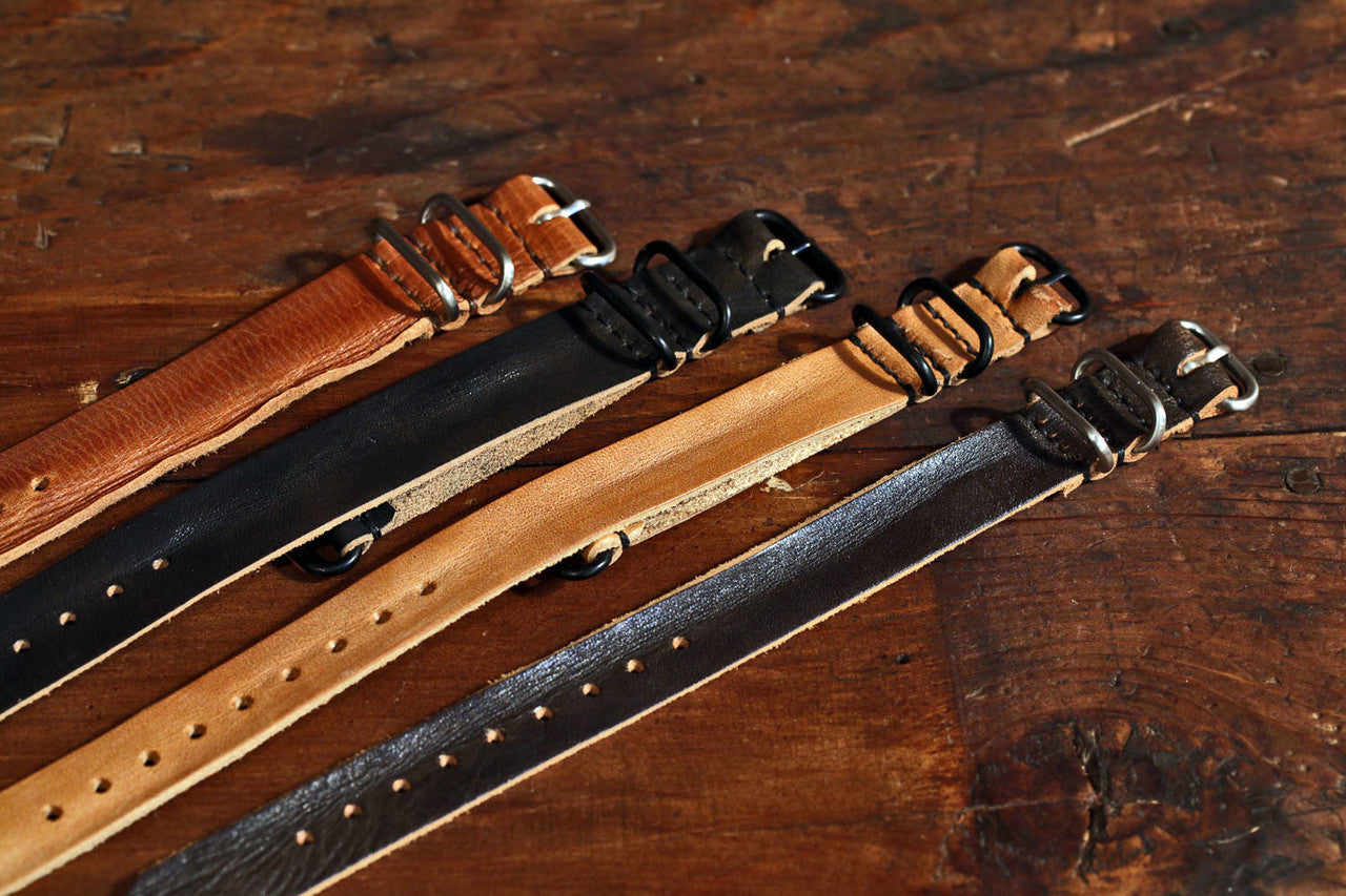 Vintage French Ammo Military Watch Band By DaLuca Straps.