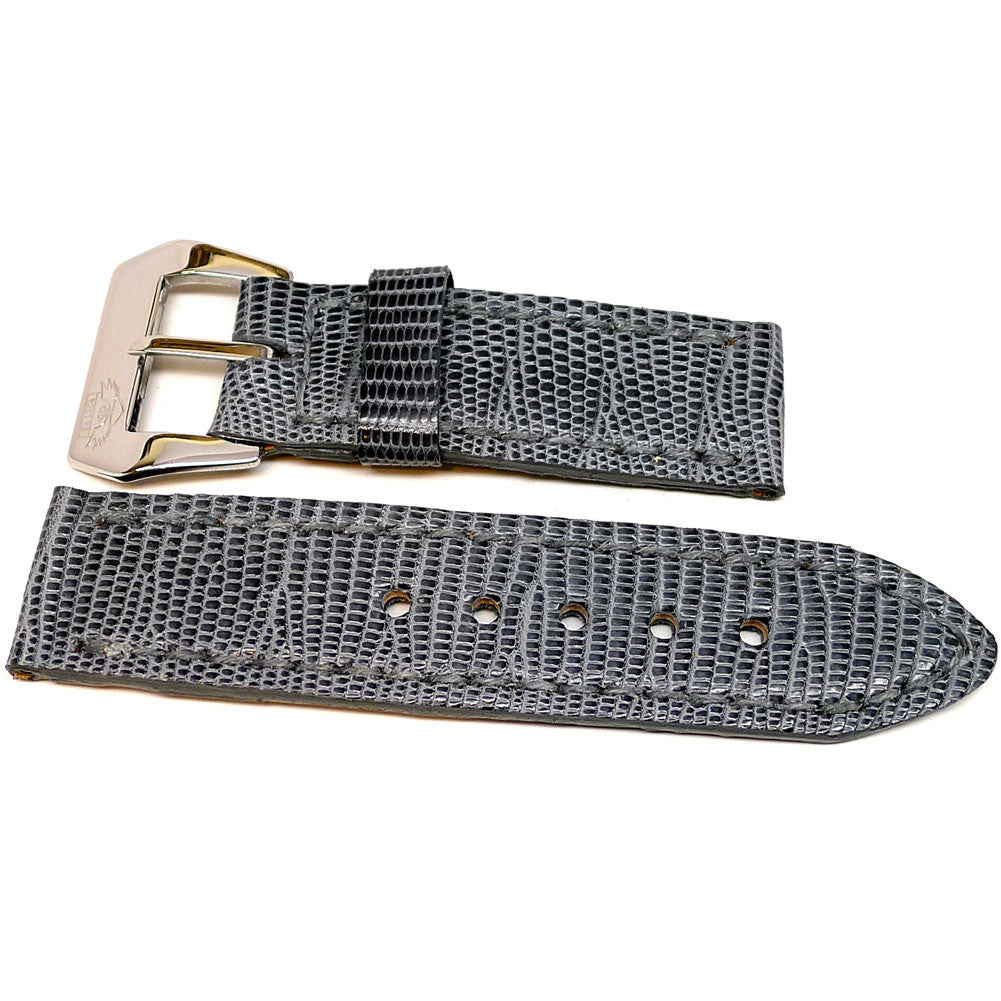 Grey Lizard Watch Band By DaLuca Straps.