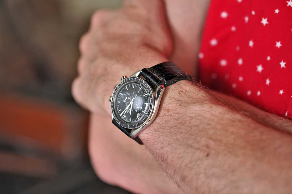 Handmade Genuine Alligator Watch Band By DaLuca Straps.