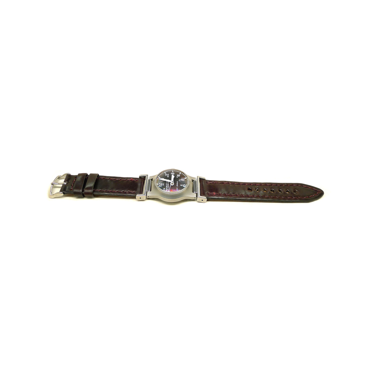 Full view of Jonjon Watch Strap 22mm by Da Luca Straps