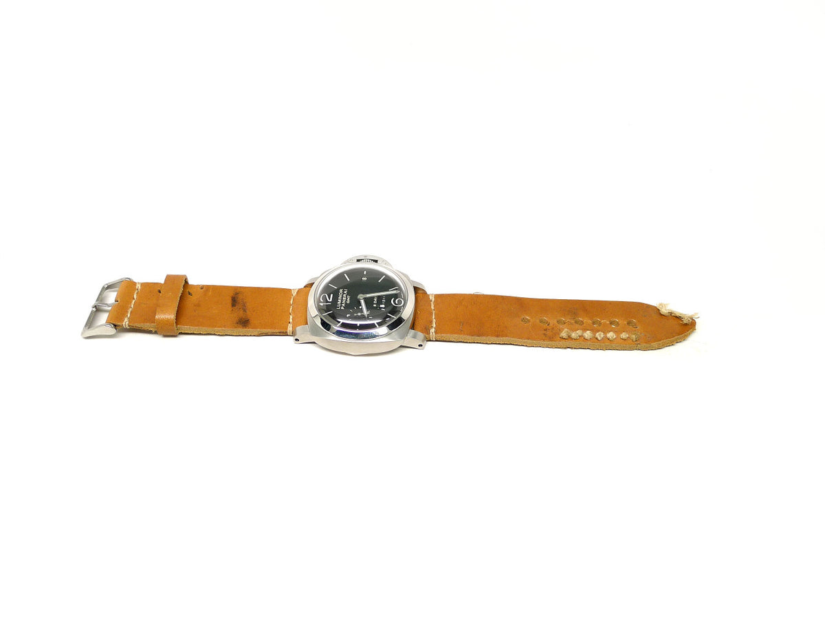 Full view of Lauriv Watch Strap 24mm by Da Luca Straps