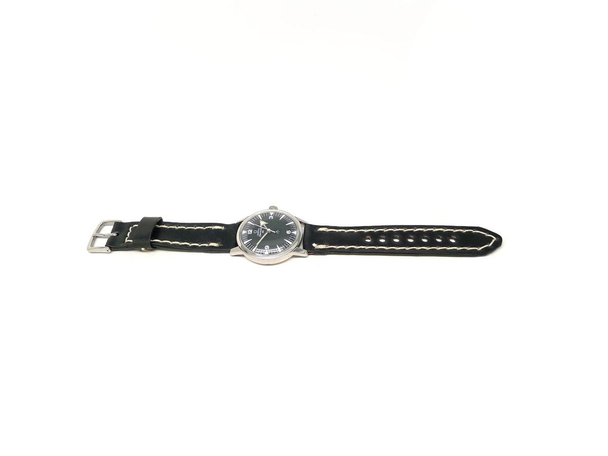 Full view of Princeton Watch Strap 18mm by Da Luca Straps