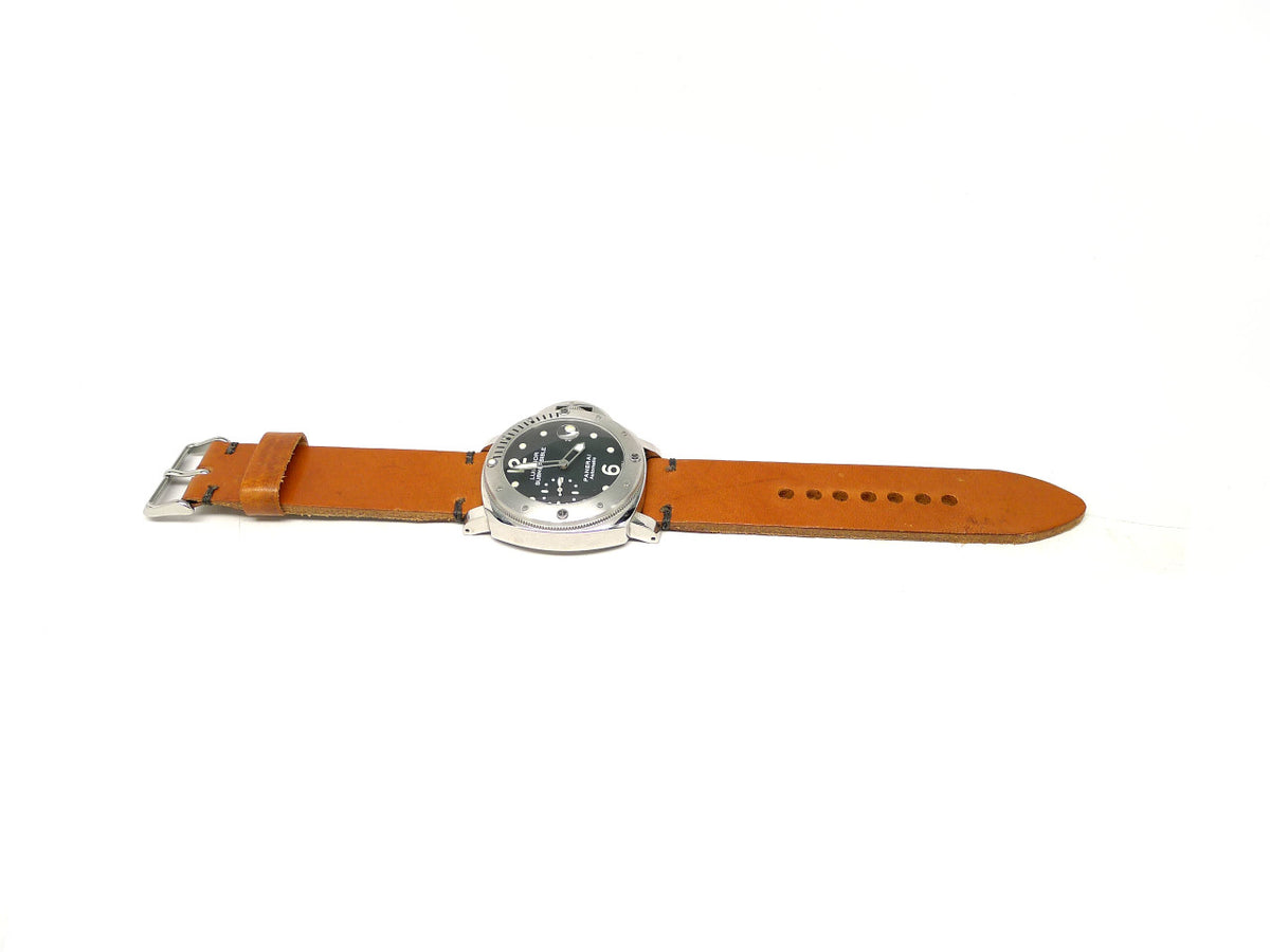 Full view of Quell Watch Strap 24mm by Da Luca Straps