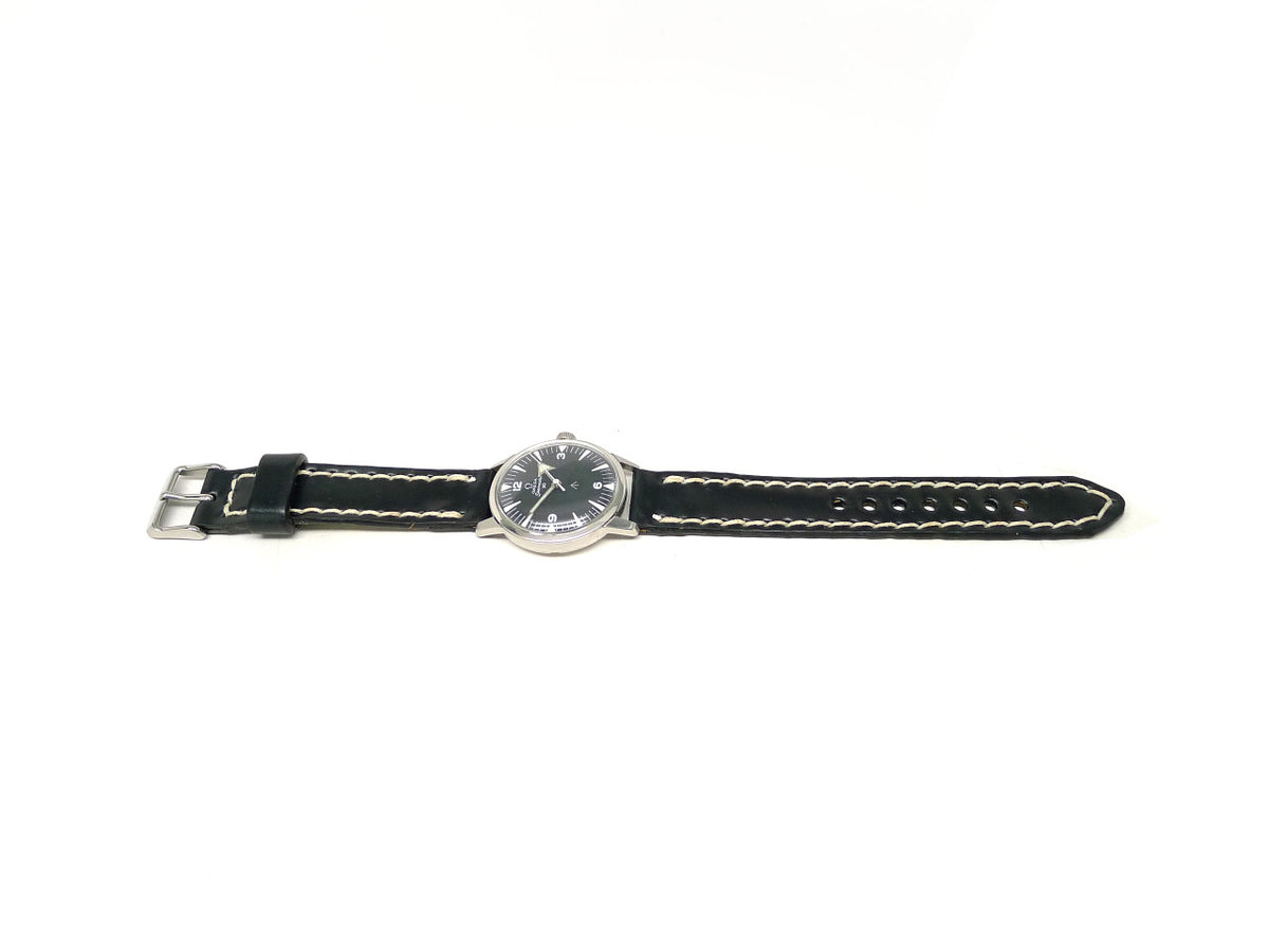 Full view of Quentin Watch Strap 18mm by Da Luca Straps