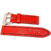 Red Lizard Watch Band By DaLuca Straps.