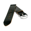 Shell Cordovan Black Watch Band By DaLuca Straps.
