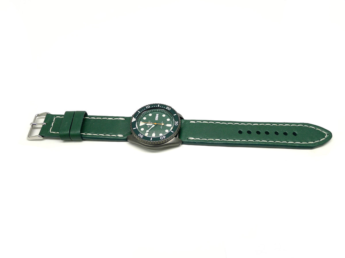Full view of Skimbo Watch Strap 22mm by Da Luca Straps