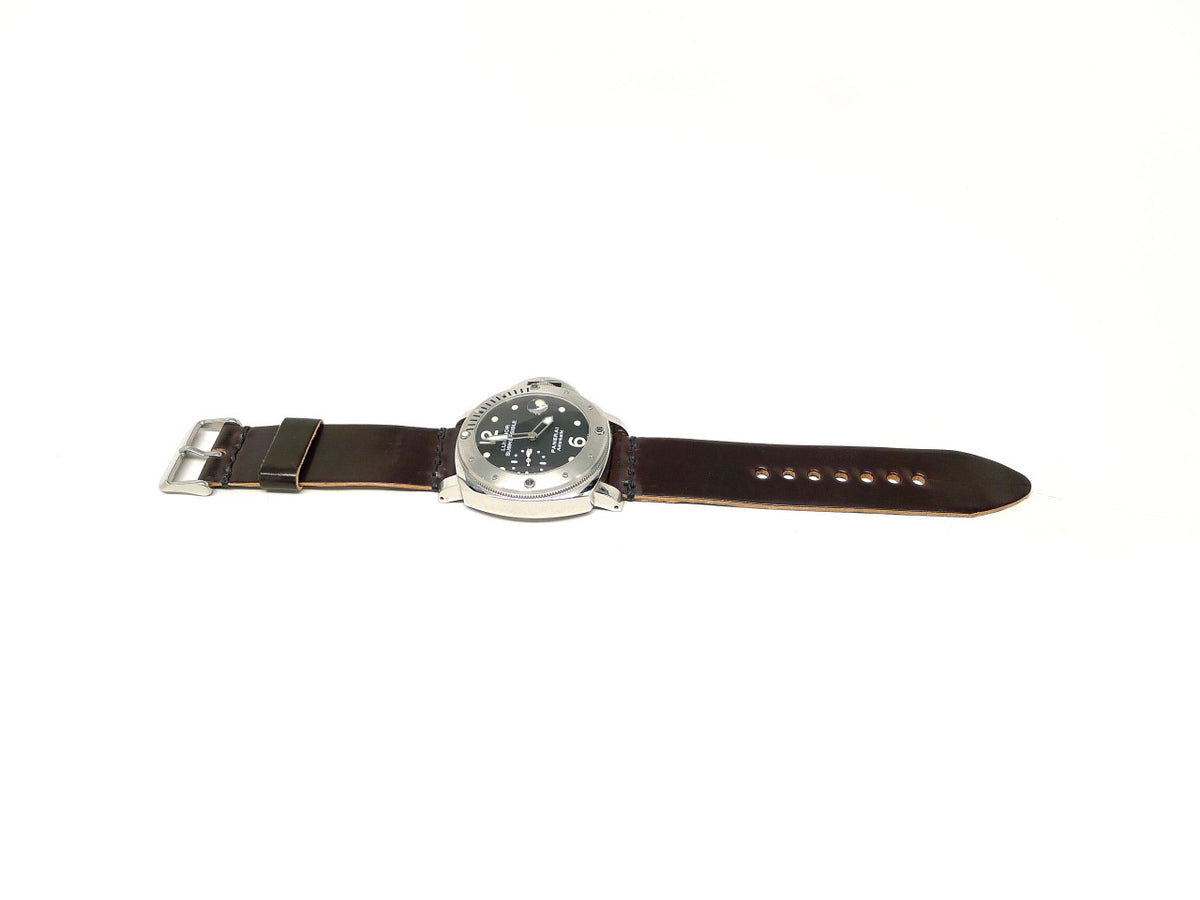 Full view of Verpuss Watch Strap 24mm by Da Luca Straps