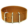 Ballistic Nylon Military 1 Piece Watch Strap - (Matte Buckle)