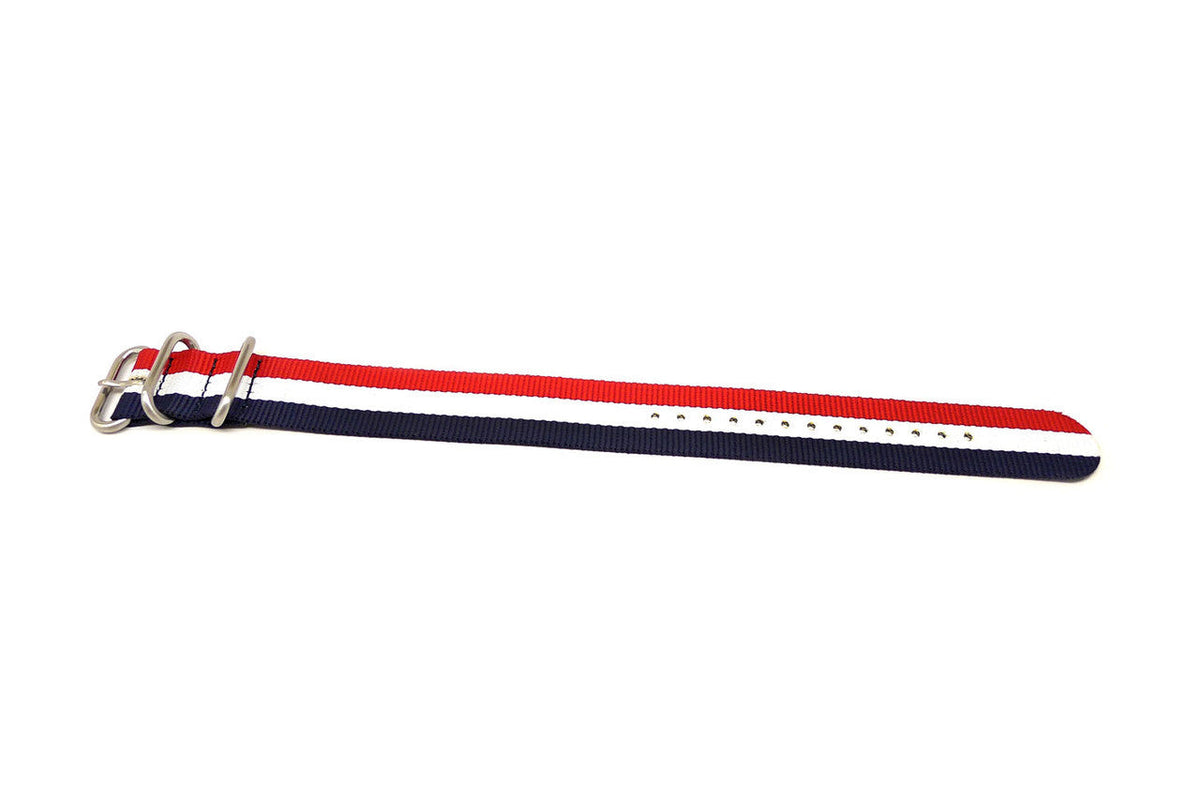 RWB Ballistic Nylon Single Piece Military Strap Matte By DaLuca Straps.