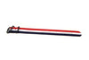 A Lovely Single Piece Red White Blue Ballistic Nylon Military Strap PVD Main By DaLuca Straps.