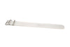 Single Piece White Ballistic Nylon Military Strap Matte By DaLuca Straps.