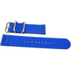 Two Piece Ballistic Nylon Watch Strap - (Matte Buckle)