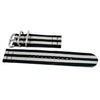 Bond Two Piece Ballistic Nylon Military Strap Matte By DaLuca Straps.