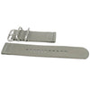 Grey Two Piece Ballistic Nylon Military Band Matte By DaLuca Straps.