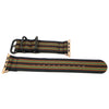 Nylon Apple Watch Strap Goldfinger Rose Gold Adapter DaLuca Straps.