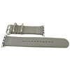 Nylon Apple Watch Strap Grey Matte Adapter DaLuca Straps.