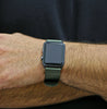 Nylon Apple Watch Strap Grey Wrist DaLuca Straps.