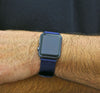 Nylon Apple Watch Strap Navy Wrist DaLuca Straps.