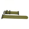 Nylon Apple Watch Strap Wrist Olive Space Grey Adapter DaLuca Straps.