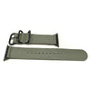 Nylon Apple Watch Strap Wrist Grey Space Grey Adapter DaLuca Straps.