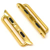 Nylon Apple Watch Strap Gold Adapter DaLuca Straps.