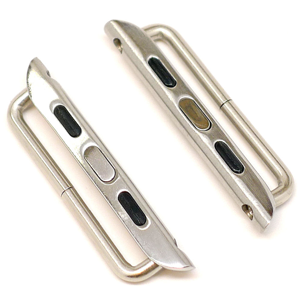 Nylon Apple Watch Strap  Matte Adapter DaLuca Straps.