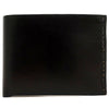 Handmade Bi Fold Wallet Made From Genuine Horween Black Chromexcel Leather by DaLuca Straps.