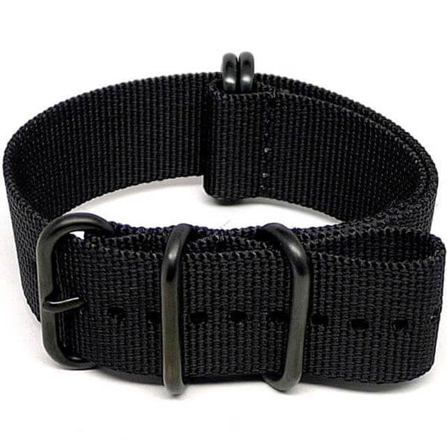 Ballistic Nylon Military Watch Strap - (PVD Buckle) Military Watch Straps