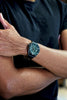 Military Single Piece Watch Strap Black Chromexcel PVD Lifestyle By DaLuca Straps.