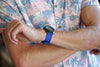 Blue Two Piece Ballistic Nylon Military Band PVD Lifestyle By DaLuca Straps.