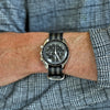Our Bond Ballistic Nylon Military Single Piece Watch Band Matte Main By DaLuca Straps.