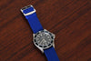 Braided Nylon Perlon Watch Strap - (Polished Buckle)