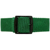 Braided Nylon Perlon Watch Strap Green PVD Buckle By DaLuca Straps.