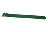 Braided Nylon Perlon Watch Strap Green Polished Buckle Main By DaLuca Straps.