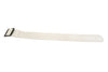 Braided Nylon Perlon Watch Strap White PVD Buckle By DaLuca Straps.