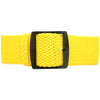 Braided Nylon Perlon Watch Strap Yellow PVD Buckle By DaLuca Straps.